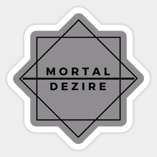 Mortal Dezire 2021-2022 Logo Sticker